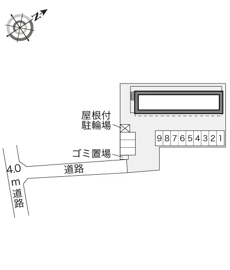 仙台市太白区郡山４丁目 月極駐車場